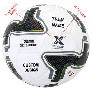 ฟุตบอลในร่มสำหรับผู้ใหญ่ ไซส์มาตรฐาน 5 ผลิตจากวัสดุ PVC คุณภาพสูง เป็นมิตรกับสิ่งแวดล้อม ใช้ได้ทั้งในร่มและกลางแจ้ง ออกแบบโลโก้ได้ตามต้องการ เหมาะสำหรับการฝึกซ้อม - Product Image 4