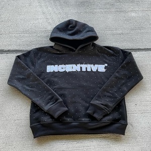 100% Cotton <b>Winter</b> Solid Tracksuit with High Quality Cotton Regular Fit Distressed Embroidery Unisex - Product Image 2