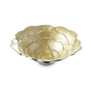 Cuenco clásico de acero inoxidable para servir alimentos, espejo recubierto de esmalte pulido, diseño elegante perfecto para ensaladas y comidas de frutas secas - Product Image 1