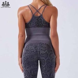 Leggings Deportivos de Mujer, Leggings Sin Costuras de Tela Suave, Pantalones de Yoga Ajustados, Levanta Glúteos, Cintura Media, Frente - Product Image 6