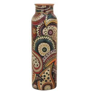 Bouteille en cuivre pur anti-fuite de qualité supérieure avec ouverture large facile à nettoyer pour une utilisation quotidienne et une vie saine - Product Image 2