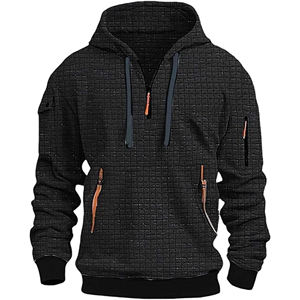 Sweat à capuche de mode personnalisé pour hommes, sweat à capuche d'hiver chaud en coton polaire ultra doux, style créateur, fabricant et fournisseur en gros - Product Image 3