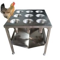Machine d'Abattage Commerciale Mini Volaille Poulet en Acier Inoxydable, Faible Coût, Petite Unité de Traitement de Volailles