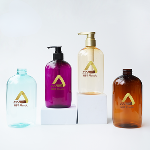 Bouteille en plastique PET de marque privée de 400ml pour shampooing gel douche revitalisant savon liquide - Product Image 4