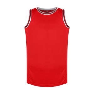 Basketball Jersey Sports Sleeveless <b>Compression</b> Fit Layering Tank Moisture Wicking High Density Polyester Stretch For Tournament - Product Image 1