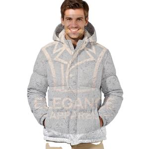 Chaquetas acolchadas térmicas a prueba de viento con cierre completo de cremallera, tela no elástica y relleno de poliéster, para clima frío, OEM y ODM - Product Image 1