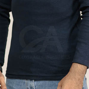 2025 pas cher prix léger hommes cou Jersey marque privée hommes cou Jersey grande taille hommes cou Jersey - Product Image 5