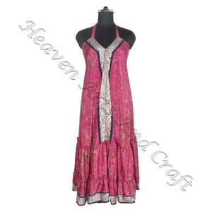 SD024 của phụ nữ Ấn Độ Pakistan Saree/shari/shari cổ điển lụa Váy hippy Boho nóng sexy tìm kiếm bông Ấn Độ của cổ điển tốt nhất - Product Image 1