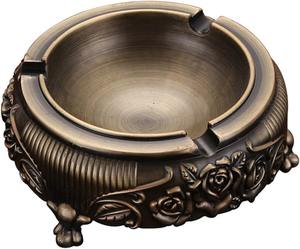 Cendrier en acier inoxydable personnalisé de haute qualité Différentes tailles pour fumer des cigares Cendrier à pipe debout - Product Image 3