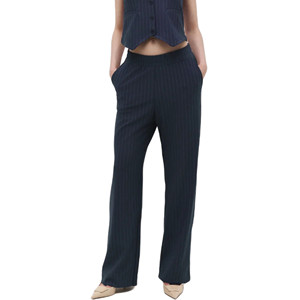 Pantalones Casuales de Cintura Alta para Mujer, Elegantes, Cómodos, de Pierna Ancha, Transpirables y Suaves para Usar en la Oficina - Product Image 2
