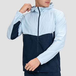Men's Windbreaker Tracksuit Set Full <b>Zip</b> <b>Hooded</b> Jacket Jogging Pants Quick Dry Sportswear Nylon Tracksuit Set - Product Image 2