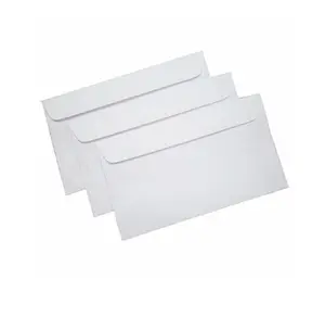 맞춤형 종이 봉투 포장 고급 아트 종이 자체 접착 로고가있는 골드 스탬핑 봉투