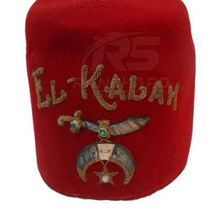 Chapeau Fez Maçonnique Shriner OEM, Conception Personnalisée, Chapeau Fez Maçonnique Premium, Chapeau Fez Maçonnique Traditionnel Shriner - Product Image 6