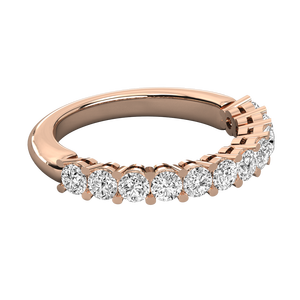 Bague pour femme en or 18 carats avec diamant de laboratoire - Product Image 3