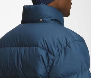 Chaqueta acolchada con estampado informal a prueba de viento tejida de Color sólido grueso cálido de invierno para hombre personalizado de fábrica con capucha - Product Image 4