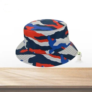 Wholesale Price <b>Bucket</b> <b>Hat</b> Sublimation Floral Blank Custom Plain Printed <b>Camo</b> Summer <b>Bucket</b> <b>Hats</b> for Woman Men - Product Image 5