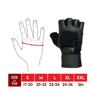Haute qualité personnalisé couleur et taille lourde haltérophilie antidérapant respirant unisexe en cuir gants de gymnastique vente chaude - Product Image 6