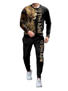 Nuevo chándal con cremallera para hombre, conjunto deportivo de 2 piezas, chándal, ropa para hombre, sudaderas con capucha, chaqueta, pantalones, chándal para hombre - Product Image 3