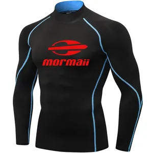 <b>Men's</b> Long Sleeve Rashguard UV Protection Swimsuit with Surf <b>T</b>-<b>shirt</b> for Beach <b>Swimming</b> Diving Surfing - Product Image 6