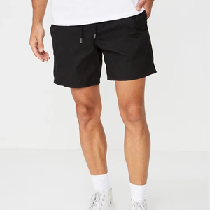 Pantalones cortos deportivos de algodón 100% de verano para hombre, ropa informal holgada transpirable, pantalones cortos bordados para culturismo, respetuosos con el medio ambiente - Product Image 6