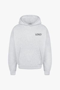 OEM Logo personnalisé Gym Wear unisexe 2 pièces Boxy Fit sweat avec col à capuche haute qualité Streetwear Design tendance pour l'hiver - Product Image 6