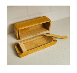 Boîte à beurre en bois artisanat meilleure qualité nouveau design boîte à beurre en bois logo personnalisé boîte à beurre en bois meilleure vente - Product Image 5