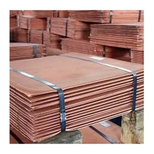 Cathode de cuivre de haute qualité 9999 pureté soudure de qualité électrolytique plaque personnalisable pour usage industriel approvisionnement en vrac pour Global - Product Image 1