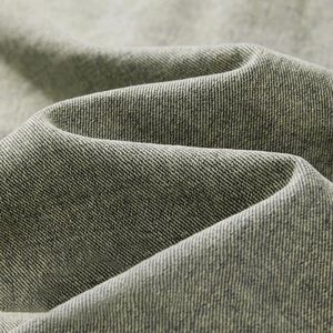 Veste denim délavée vintage personnalisée pour hommes Streetwear surdimensionné automne hiver manteau hommes automne mode - Product Image 4