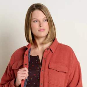 OEM Custom Trendy Plaid Shirt Jacket for <b>Women</b> | <b>Soft</b> & Comfortable | Must-Have Fall Layering Piece - Product Image 5