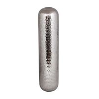 Vase à fleurs en métal doré poli, design moderne, fait main, avec couleurs et logo personnalisables pour la décoration de la maison et des mariages