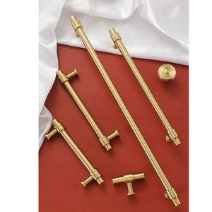Solid Cabinet Door <b>Handle</b> Brass Luxury <b>Gold</b> Simple Drawer Wardrobe Wine Cabinet Hardware Cabinet Furniture <b>Handle</b> - Product Image 6