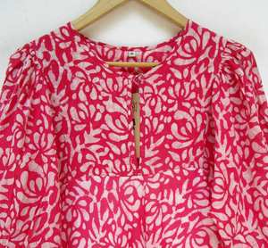 Vêtements pour femmes robe robe indienne faite à la main Farida Kahlo maxi robe longue coton maxi couverture vêtements de nuit maxi vêtements pour femmes articles - Product Image 5