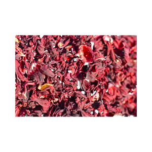 Flores naturales secas de hibisco usadas en té y jugos saludables Rikaz productos agrícolas Premium - Product Image 1