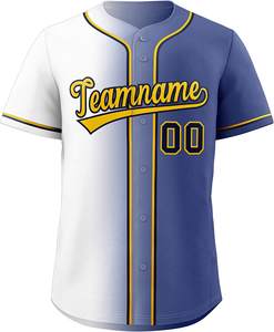 Uniforme Usine Vente en gros Vêtements de baseball Usine Vente en gros Maillot personnalisé de baseball Jeunes et adultes - Product Image 2