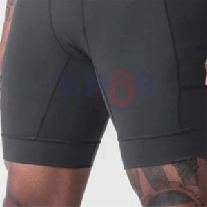 Vente en gros de nouveaux shorts d'été en coton pour hommes shorts de gym décontractés de musculation shorts amples de jogging en plein air fitness pour hommes courts de gym motif solide - Product Image 4