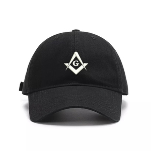 Men's Baseball Cap for Masonic Regalia Embroidered Hat Cotton Baseball Caps Master Mason Custom Freemason Embroidery Custom Hats - Product Image 3