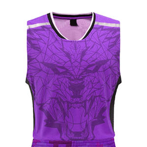 Uniforme de baloncesto de diseño único de secado rápido para adultos Ropa deportiva transpirable con logotipo impreso Nuevo modelo de camisetas y pantalones cortos - Product Image 2