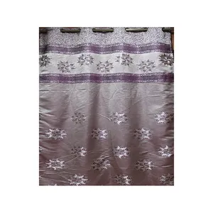 Sustainable Pure Polyester Fabric Vibrant Image Panel Pattern Designer Multi-color Curtains Neelkamal Wholesale Supplier