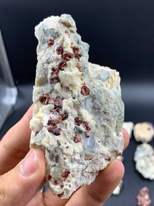 Grenat Maron de haute qualité, pierre précieuse naturelle, spécimen de Skardu, Pakistan, 500g pour collection, décoration, guérison - Product Image 6