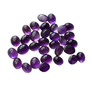 Amatista Africana natural Tamaño calibrado Piedra preciosa de corte ovalado - Product Image 5