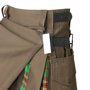Kilts de fierté traditionnels écossais modernes et légers Logo brodé personnalisé Prix de gros pour accessoires d'instruments de musique - Product Image 6