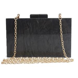 Sac à main en résine à paillettes blanches de haute qualité pour femmes, idéal pour les mariages, les anniversaires, style tendance - Product Image 3