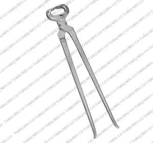 TARIQ MFG CO Pince à sabot en acier inoxydable de haute qualité Outil de maréchal-ferrant réutilisable pour les soins de coupe de sabot de cheval CE ISO certifié UE - Product Image 2