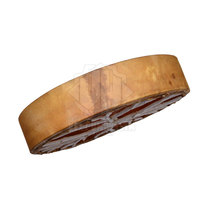 Natural Calf Skins Djembes & Tambourine Snare Drum Full Animal Head Birch Wood Chamber High Land Style Customized Color Logo