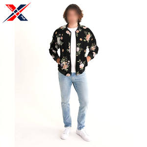 เสื้อแจ็กเก็ตฤดูหนาวของผู้ชายพิมพ์โลโก้แบบกำหนดเองปกตั้งวัสดุผ้าใบสัมผัสนุ่มคุณภาพสูงราคาดีที่สุด! - Product Image 4