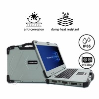 Portátil Industrial Resistente de 15.6 Pulgadas, IP65, Aleación de Magnesio, I7 11390H, RTX 4060, GPS, Huella Dactilar, OEM Personalizable