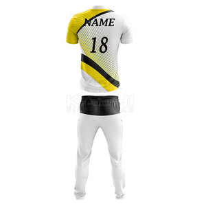 Uniforme de Cricket Personalizado y Elegante para Hombre, con Manga Corta, Corte Moderno, Interior Suave y Tela Ligera para Partidos Competitivos - Product Image 2
