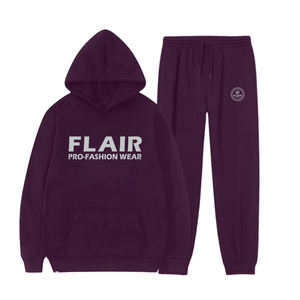 100% Cotton Acid Wash French Terry Tracksuit for <b>Men</b> Custom Logo Unisex Blank Heavy Sweatpants and Hoodie Set - Product Image 4