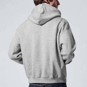 Personnalisé 360 Grammes Coton Épais Lourd Polaire Hommes Hoodies Haute Qualité Oversize Pull Streetwear Hoodie pour Hommes - Product Image 4