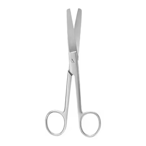 Tijeras de funcionamiento de instrumentos médicos alemanes de primera calidad Fuente de alimentación manual recta y curva Material metálico aprobado por CE - Product Image 1